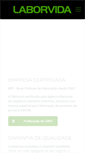 Mobile Screenshot of laborvida.com.br
